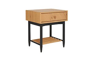 Ercol 4183 Monza 1 Drawer Bedside Cabinet detail page