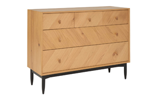 Ercol 4186 Monza 5 Drawer Wide Chest detail page