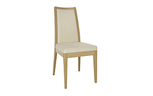 Ercol 2644 Romana Padded Back Dining Chair detail page