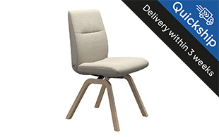 *QUICKSHIP* Stressless Mint D200 Low Back Dining Chair Without Arms detail page