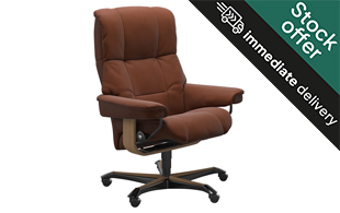 *Stock Offer* Stressless Mayfair Office Chair in Paloma Copper detail page
