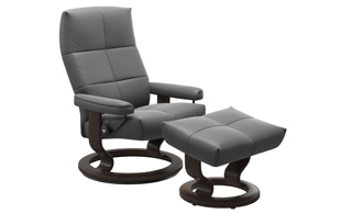 Stressless David with Classic Chair & Stool detail page