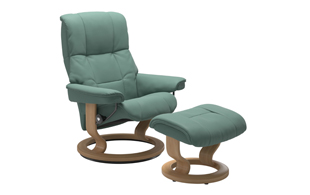 Stressless Mayfair with Classic Base Chair & Stool detail page