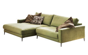 3C Uptown Chaise Sofa detail page