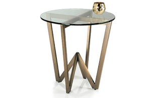 Angle Circular Side Table detail page