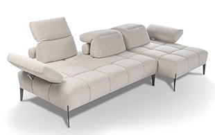 Calia Italia Highline Chaise Sofa detail page