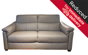 Natuzzi Editions Astoria 3 Seater Leather Sofa detail page