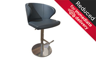 Peressini Doris Bar Stool in Charcoal detail page