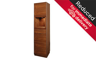 Skovby SM914 Display Cabinet in Walnut Finish detail page