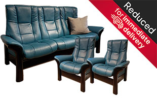 Stressless Windsor 3 Seater Sofa & 2 Armchairs detail page