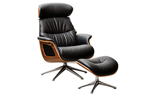 Clement Reclining Chair & Stool detail page