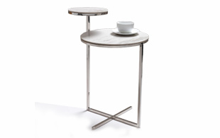 Cruz Side Table (Stainless Steel) detail page