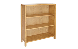 Ercol 1379 Bosco Low Bookcase detail page