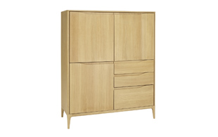 Ercol 2653 Romana Highboard detail page