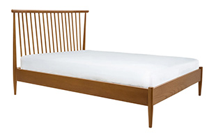 Ercol Salina Double Spindle Headboard Bed detail page