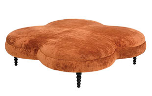 John Sankey Clover Footstool detail page