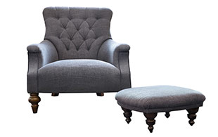 John Sankey Slipper Armchair detail page