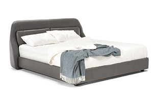 Natuzzi Editions Rigipa Kingsize Bedframe detail page