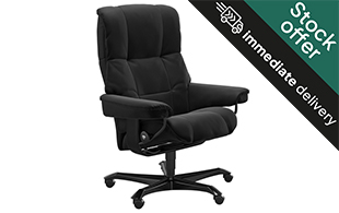 *Stock Offer* Stressless Mayfair Office Chair in Paloma Black detail page