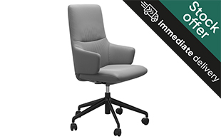 *Stock Offer* Stressless Mint Office Chair with Arms detail page