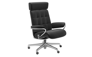 Stressless London Office Chair (Adjustable Headrest) detail page