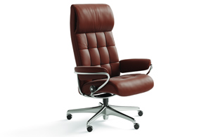 Stressless London High Back Office Chair detail page
