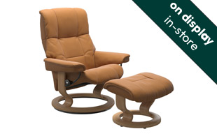 Stressless Mayfair with Classic Base Chair & Stool detail page