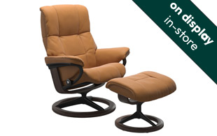 Stressless Mayfair with Signature Base Chair & Stool detail page
