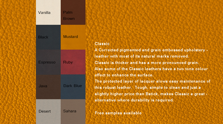 Stressless Leather Colour Chart
