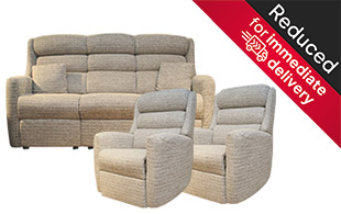 Celebrity Somersby Large Sofa and 2 Motorised Recliners detail page