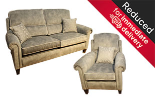 Duresta Southsea Medium Sofa & 1 Armchair detail page