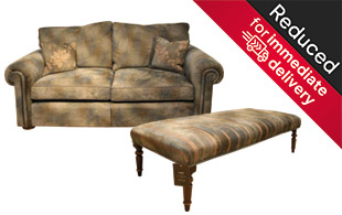 Duresta Waldorf 2.5 Seater Sofa & Rectory Stool detail page