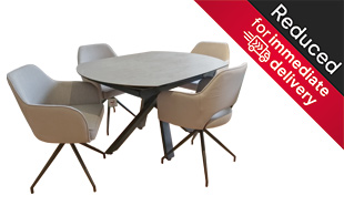 Kheops Dining Table & 4 Chairs detail page