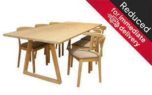 Skovby SM105 Dining Table & 6 Chairs detail page
